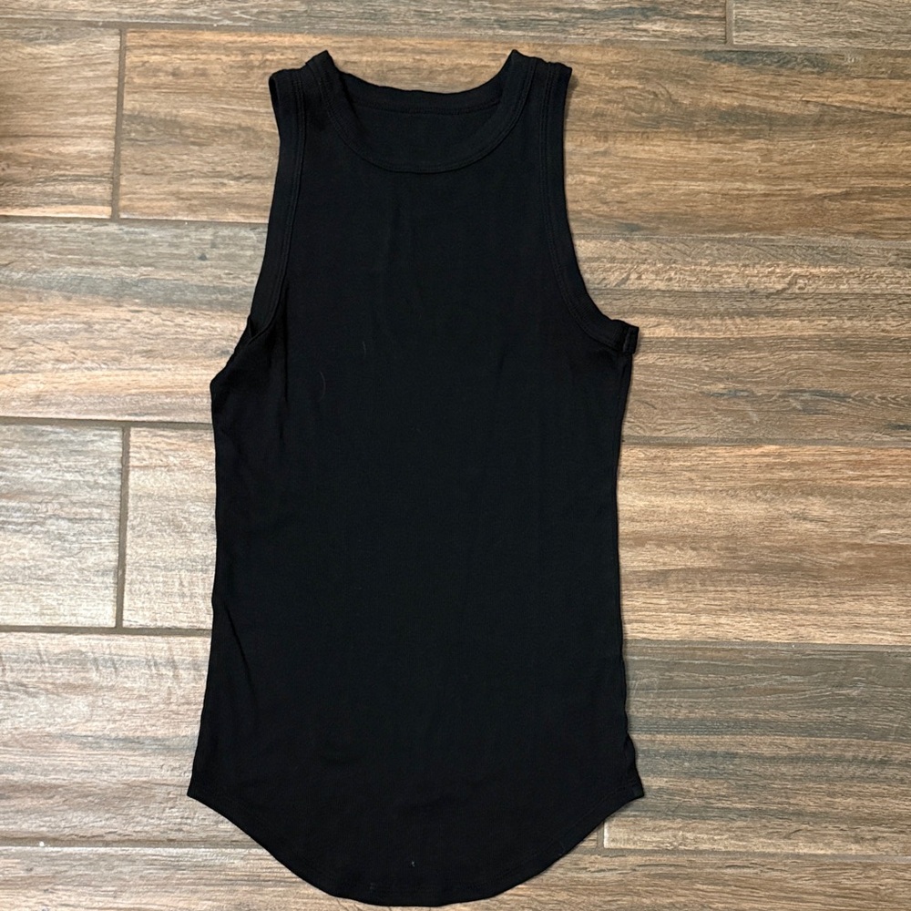 a new day Classic Black Tank Top
